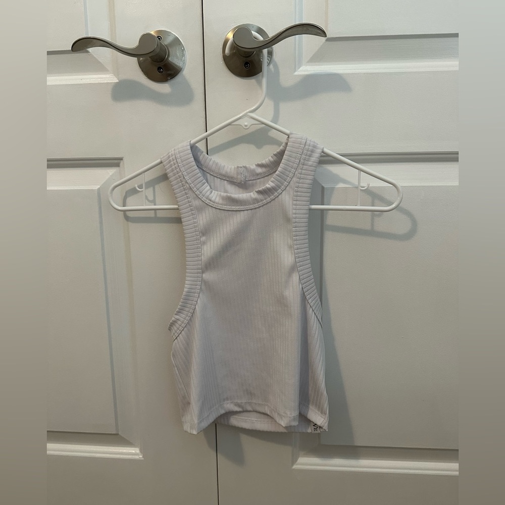 White Five Dance Top